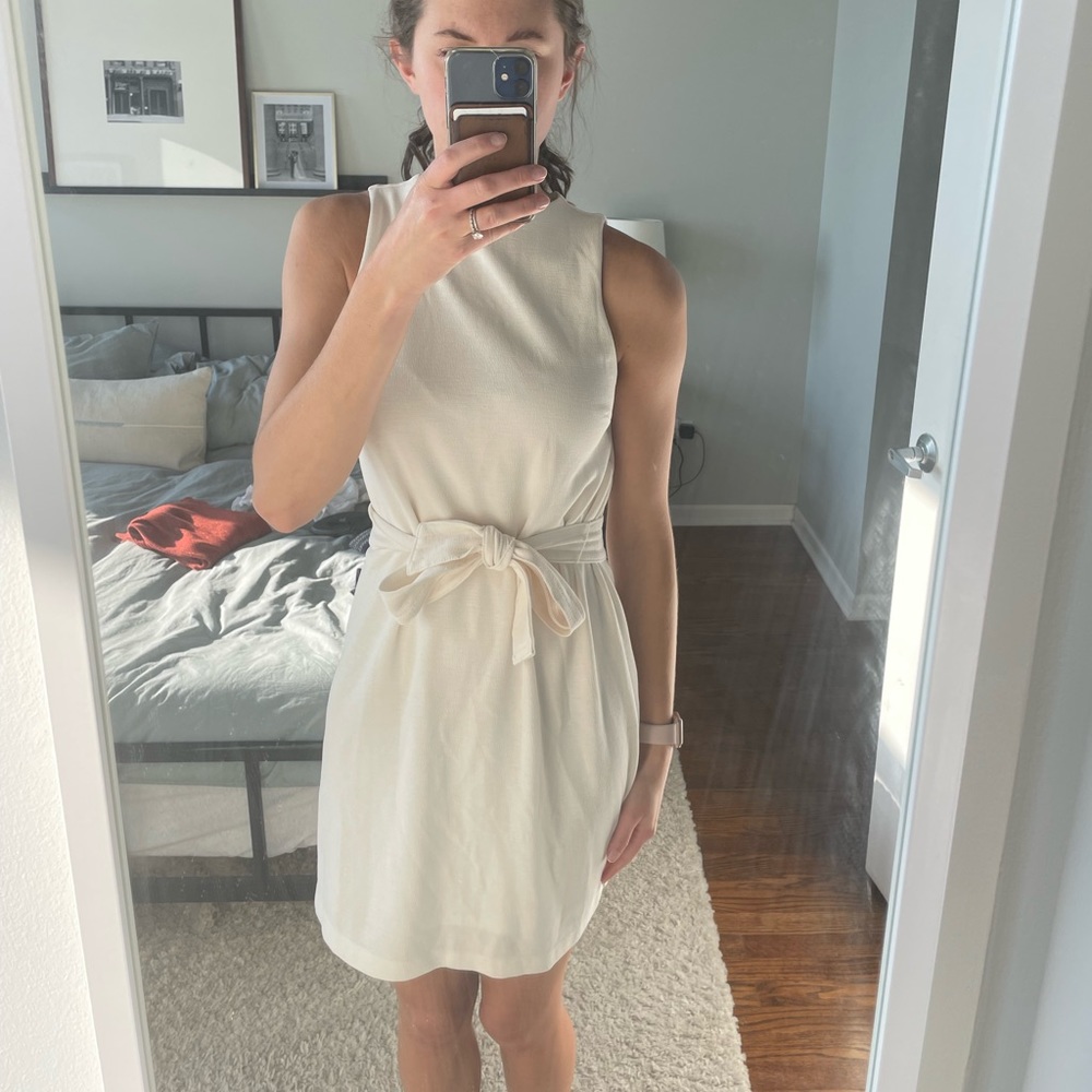 Banana Republic Cream Dress